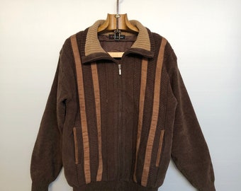 Veste en velours marron vintage