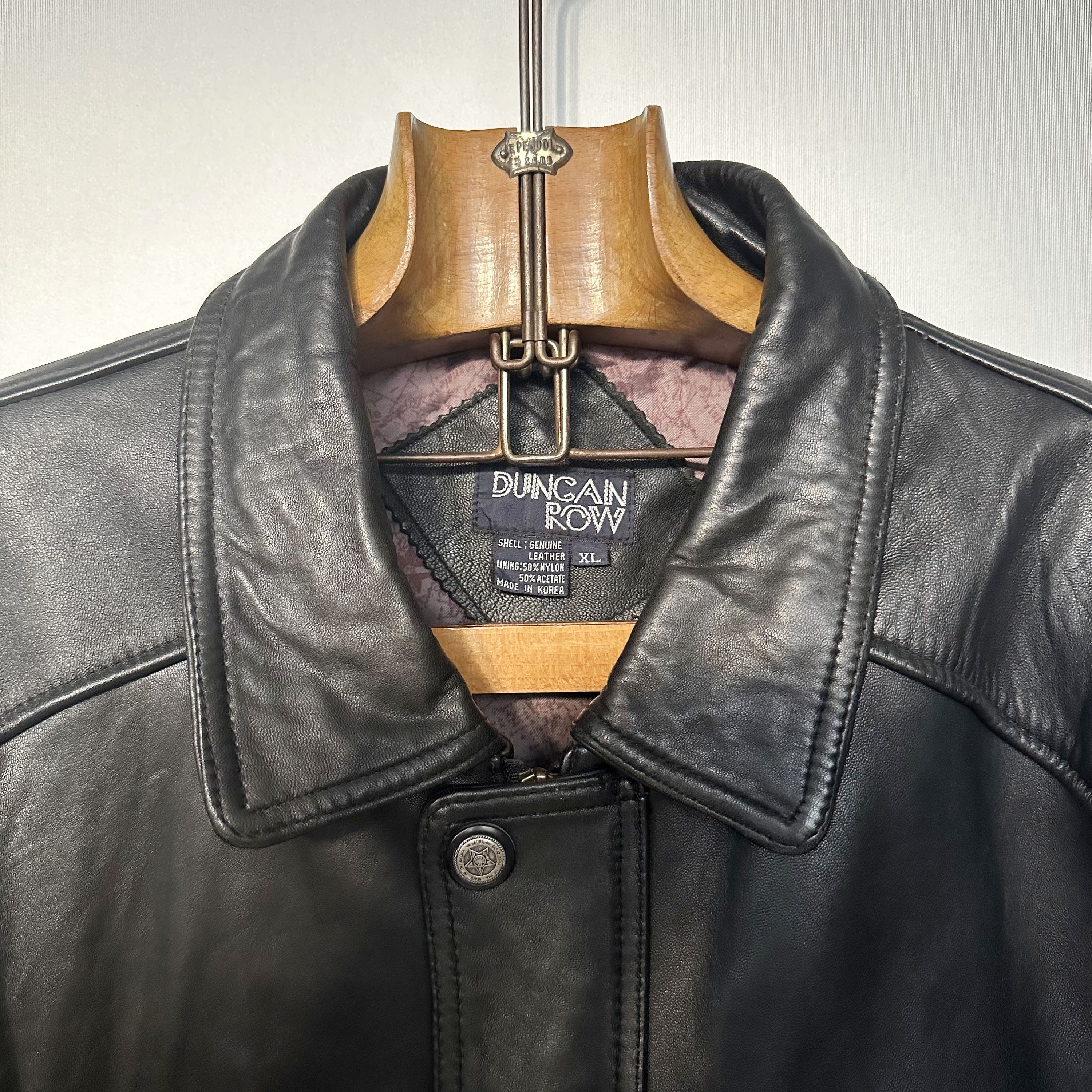 Vintage Black Leather Flight Jacket - Etsy Vintage Black Leather Flight Jacket - Etsy