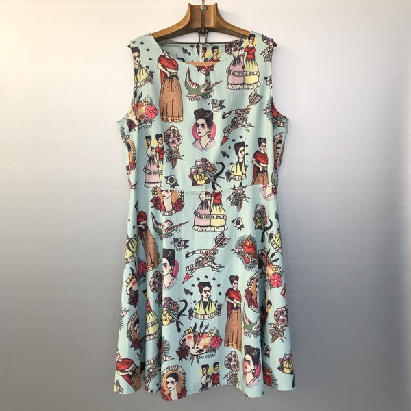 Vintage Tattoo Robe imprimée