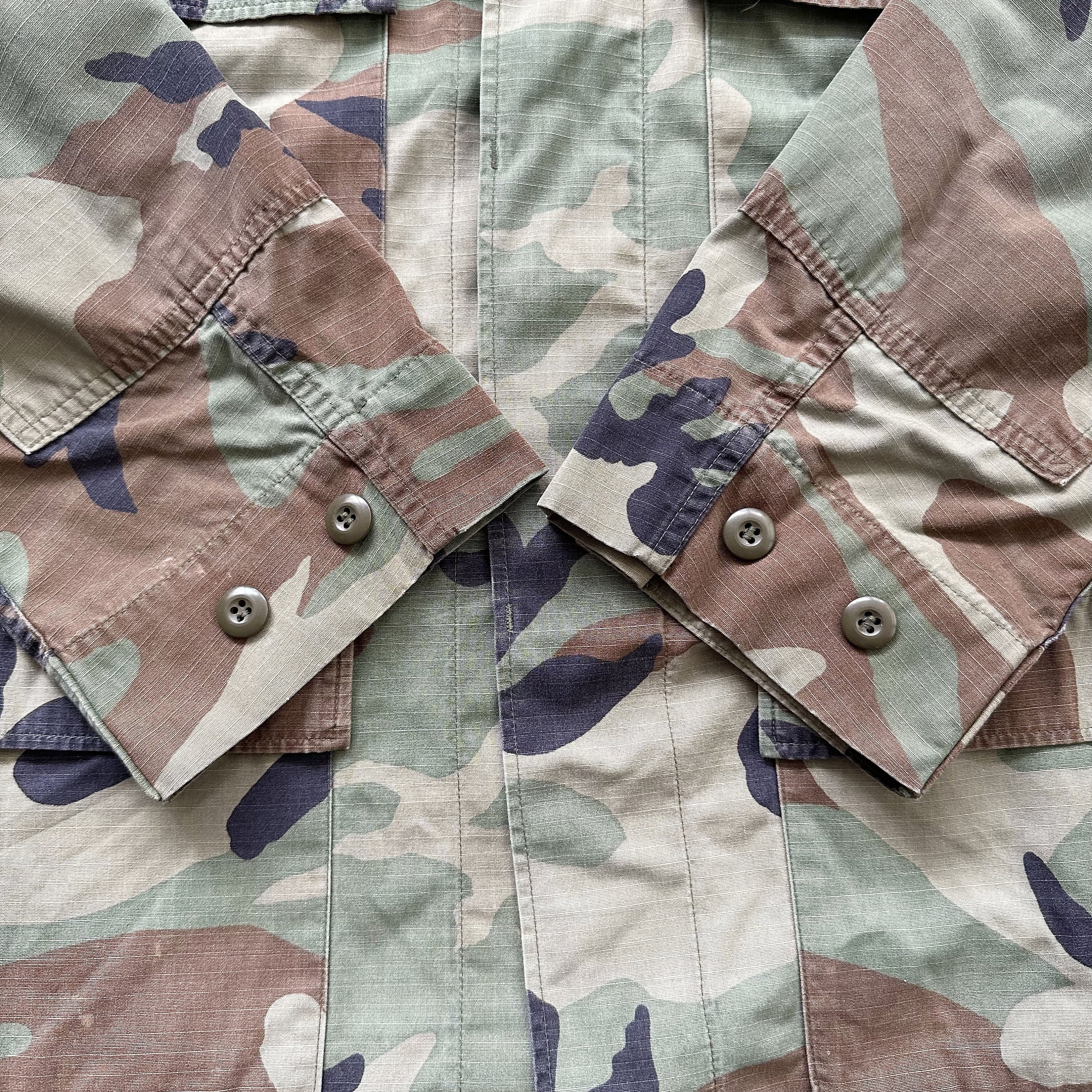 ジャケット・アウター 50DUPPIES CAMOUFLAGE COTTON PAD JACKET Camo Jacket for Women, No PATCHES, 4-pocket, Button up