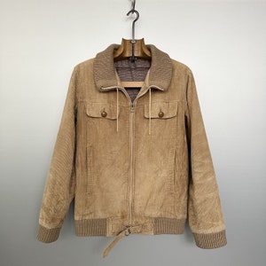 Vintage 70s Beige Corduroy Jacket