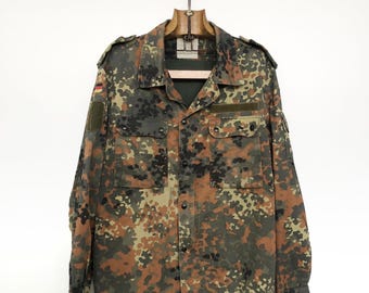 ヴィンテージ ドイツ軍 迷彩 フィールドジャケット - 90年代 ドイツ