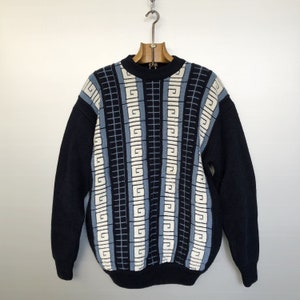Vintage Geometric Sweater