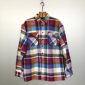Vintage Colourful Lumberjack Shirt