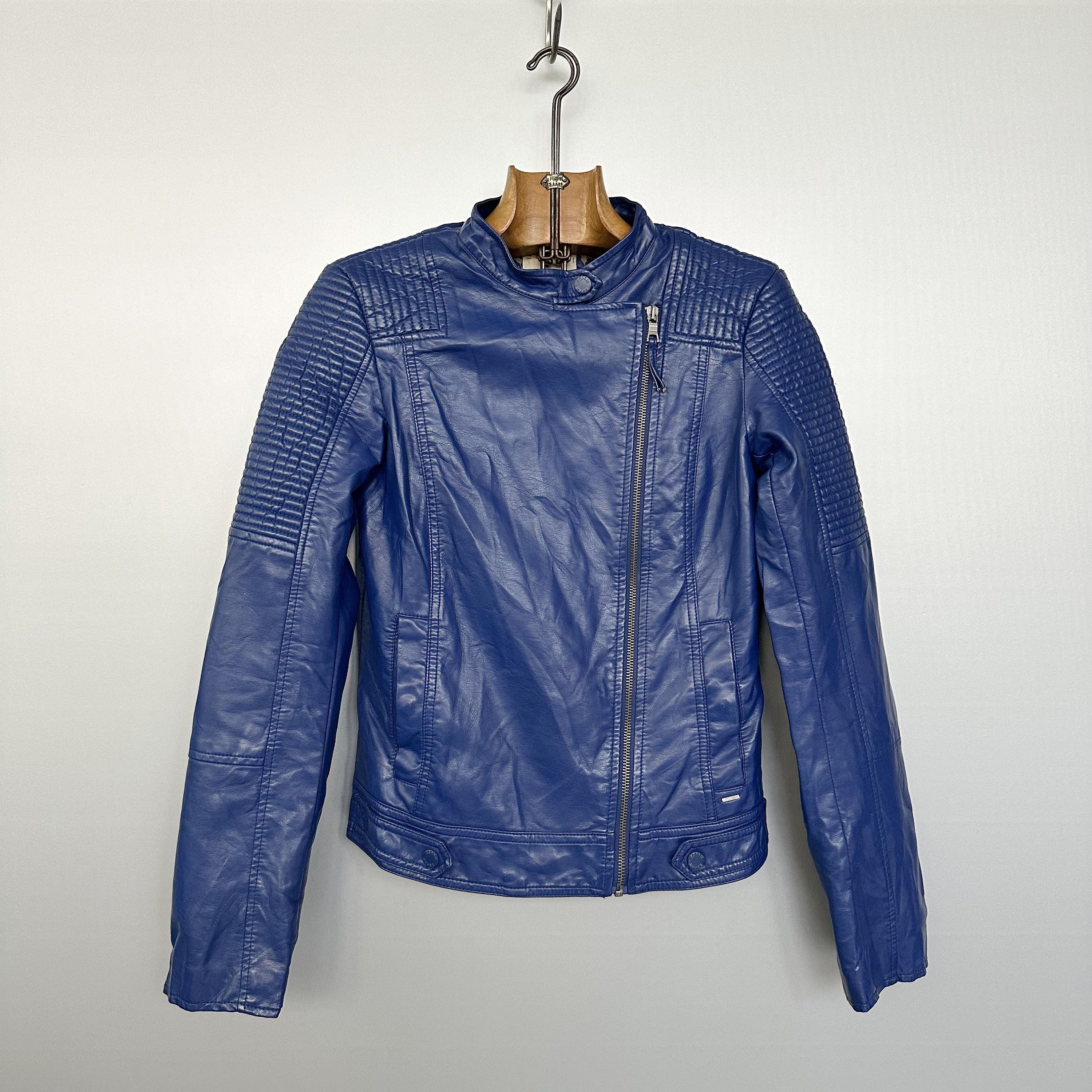 ◆THE MUSEUM VISITOR◆ DENIM ZIPPER BIKER JACKET WASHED BLUE il_fullxfull.5721551132_bee5.jpg