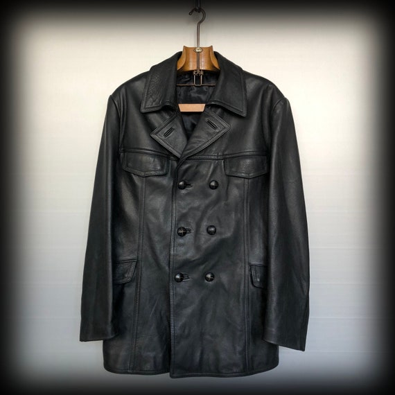 german police jacket leather
