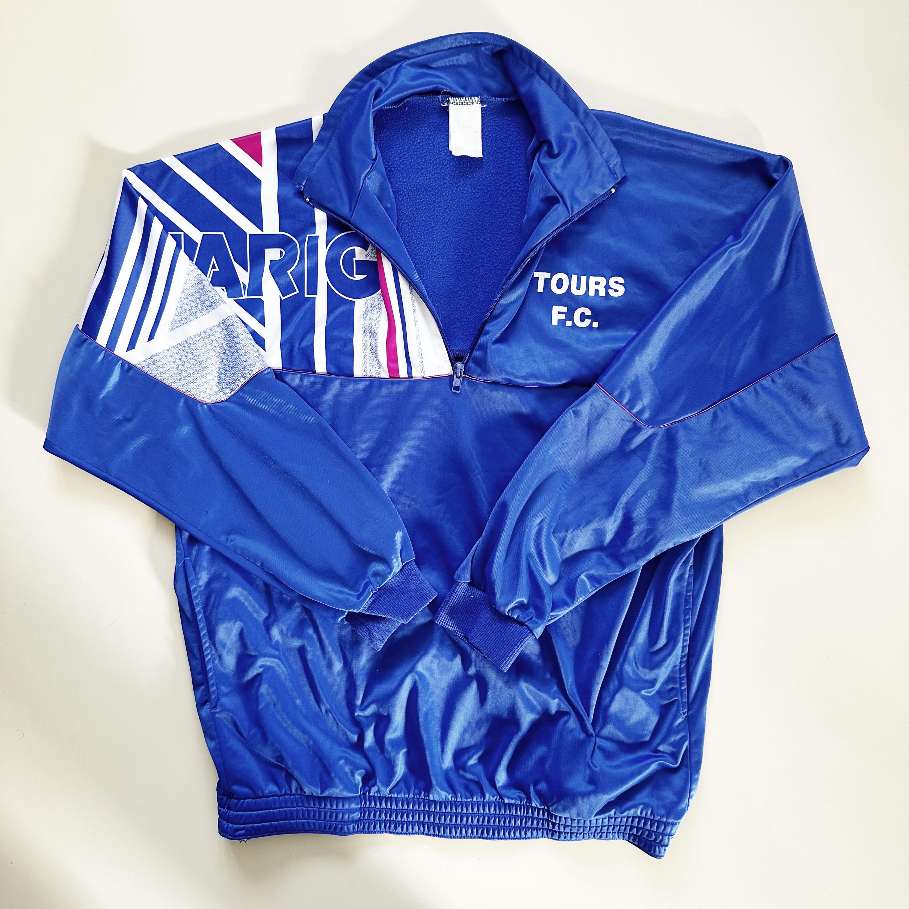 Veste DUARIG Sport Vintage Années 80 - Jacket Collector Bleu - Taille M/L - Occasion Très Bon état