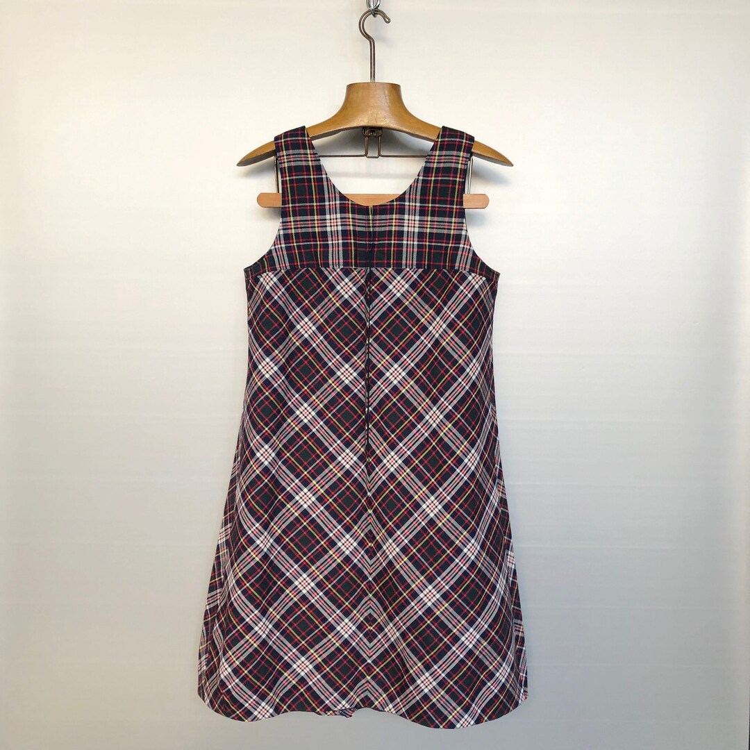 Buy Vintage Handmade Tartan Dress Online in India