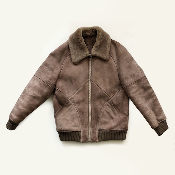 Supreme Patchwork Shearling B-3 Jacket Aviatore” B-3 Seal