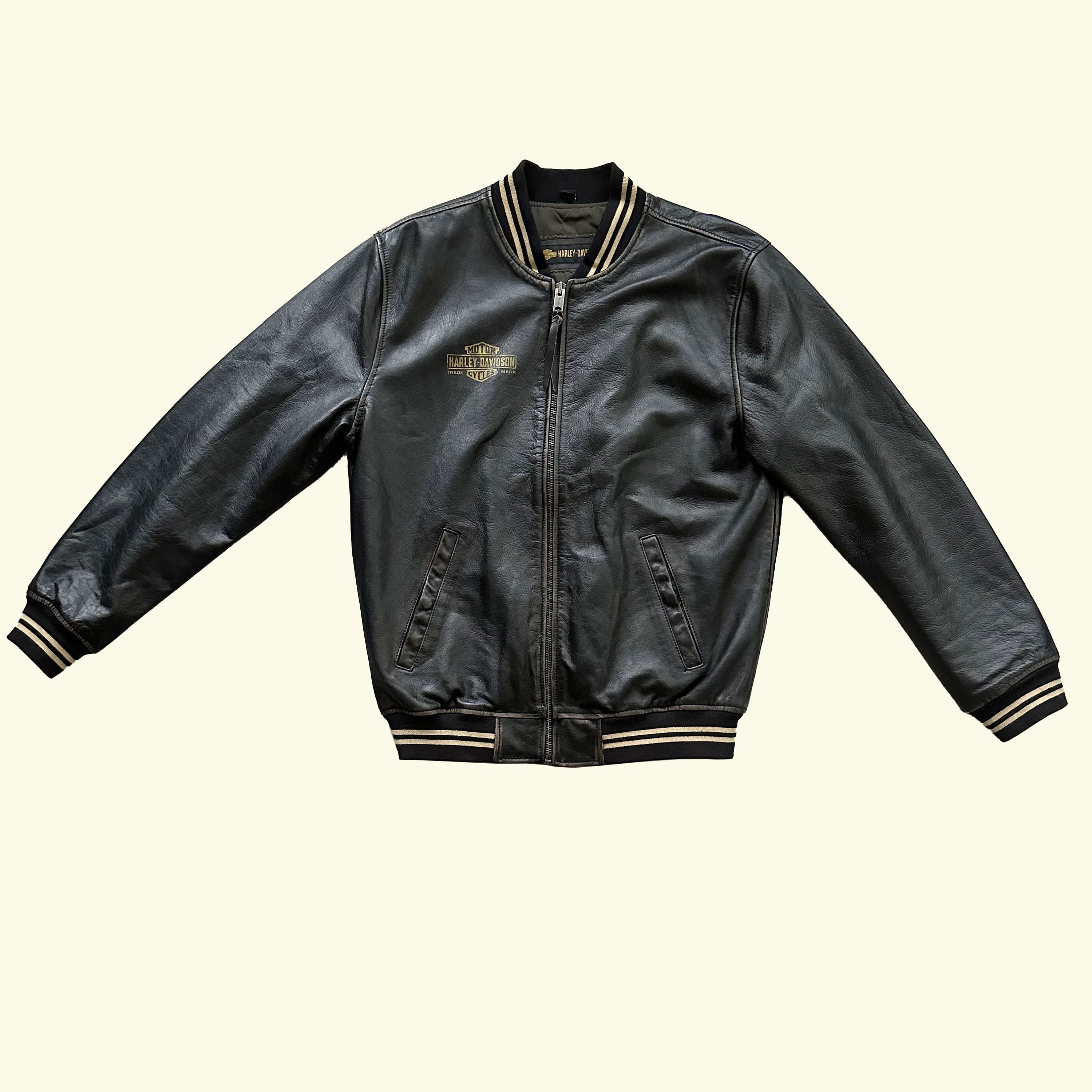 Vintage Harley Davidson Varsity Jacket - Etsy Vintage Harley Davidson Varsity Jacket - Etsy