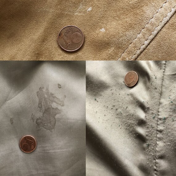 Vintage Beige Suede Leather Jacket - Etsy Vintage Beige Suede Leather Jacket - Etsy