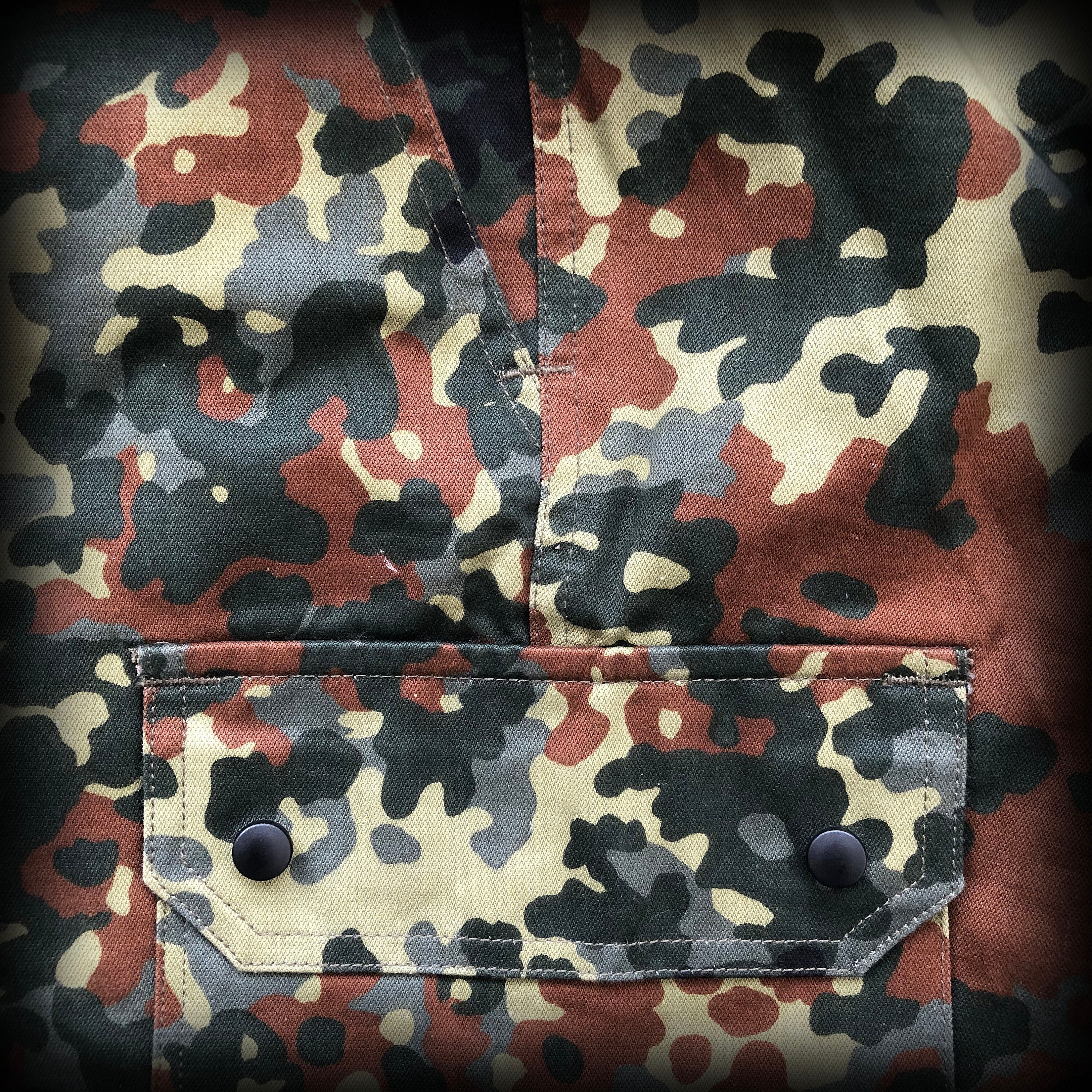 パンツ vintage Germany  Camo Over Pants German Camo Army Pants - Etsy
