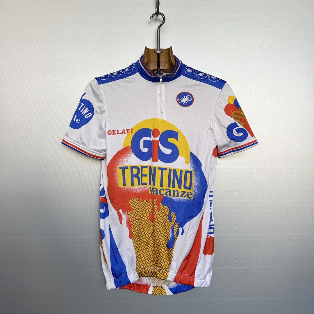 Vintage Gelati GIS Trentino Vacanze Cycling Jersey pic