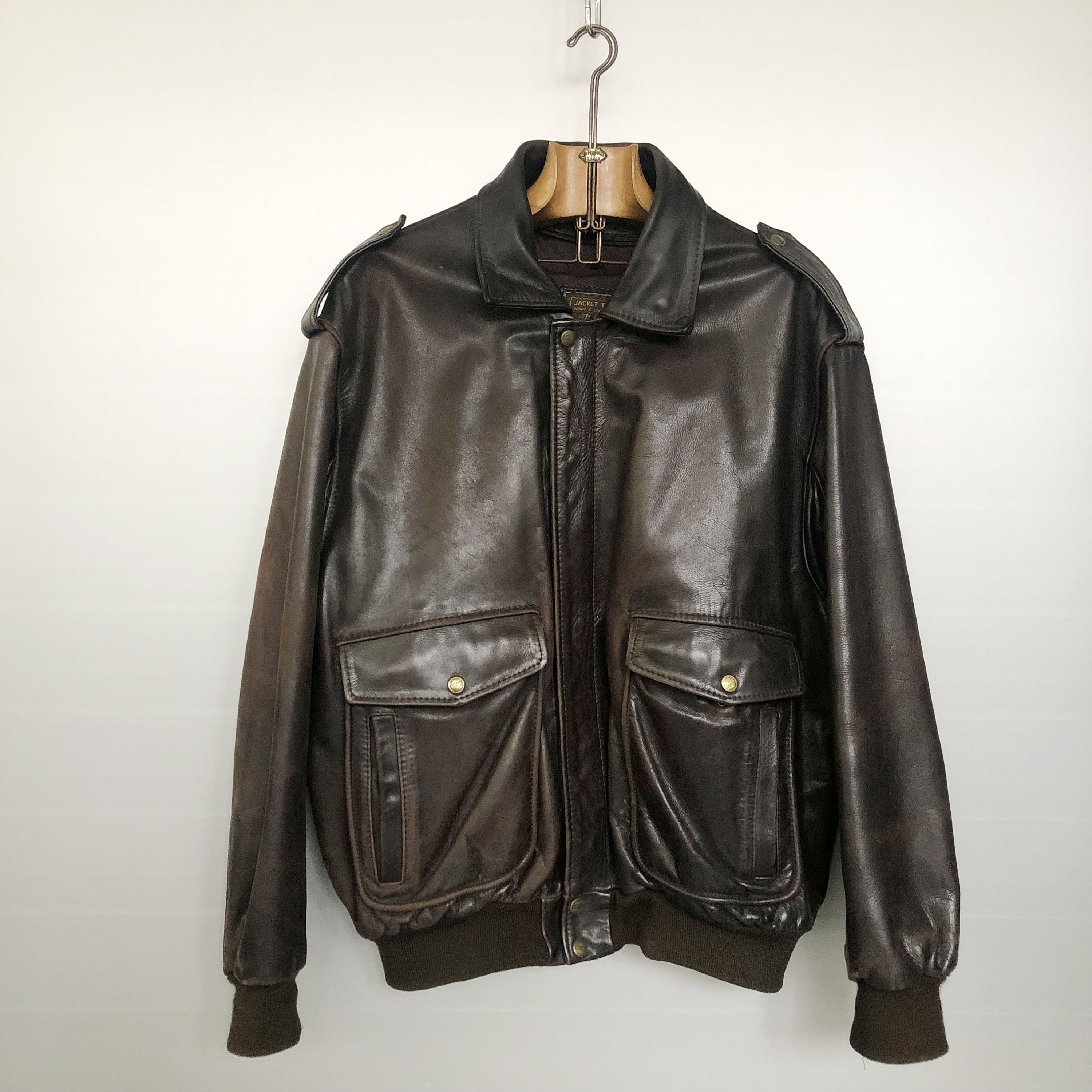 Vintage B32 Brown Leather Flight Jacket - Etsy Vintage B32 Brown Leather Flight Jacket - Etsy