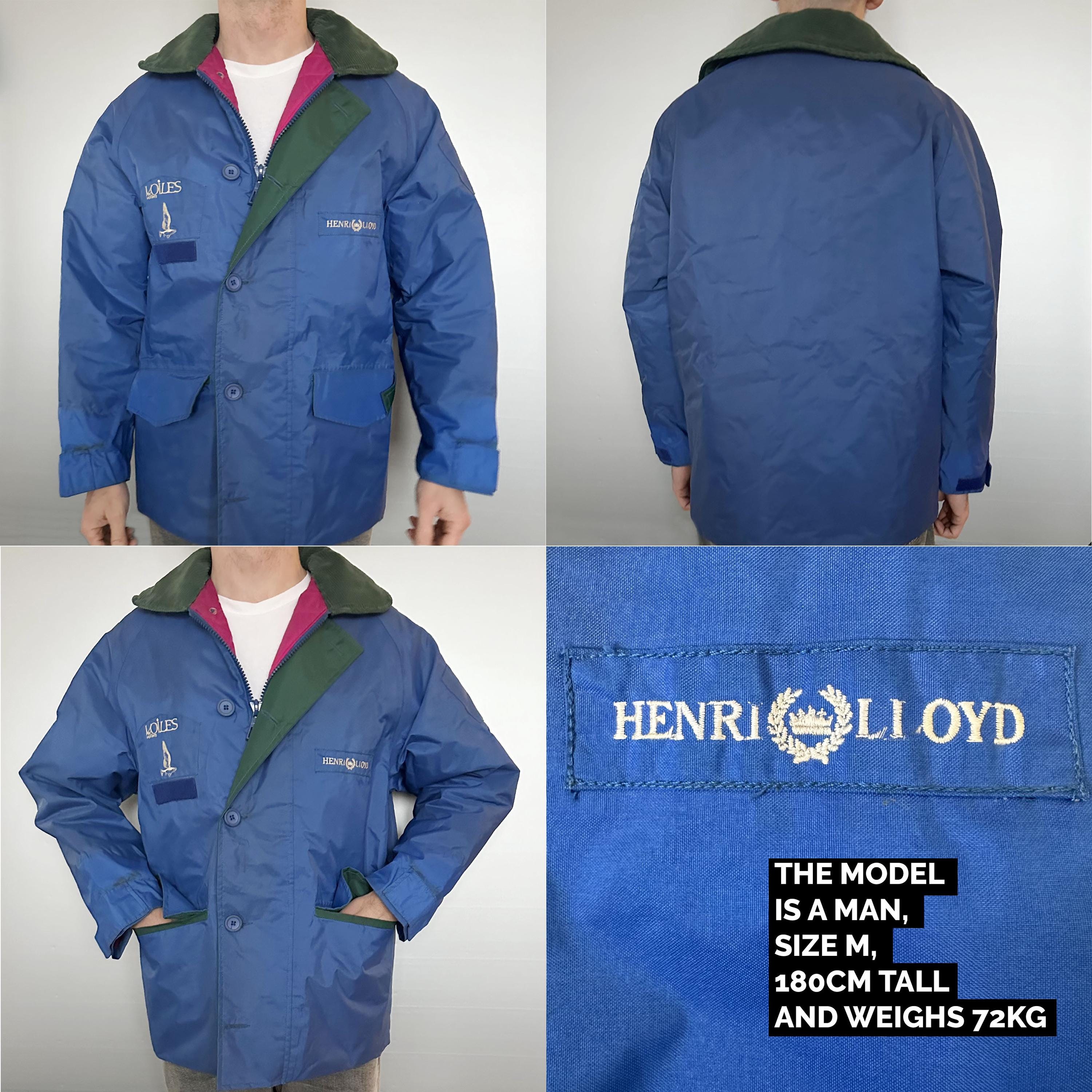 ジャケット・アウター 80s 90s Henri Lloyd sailing coat jacket Vintage Henri Lloyd Sailor Jacket | 80s Carretti Design | Size S