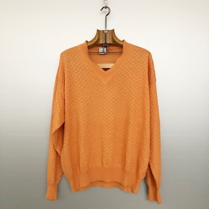 Vintage 80er Jahre Pullover in Orange