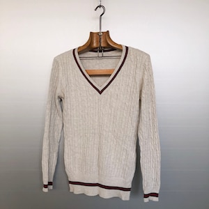 Suéter Vintage Tricotado Country Club