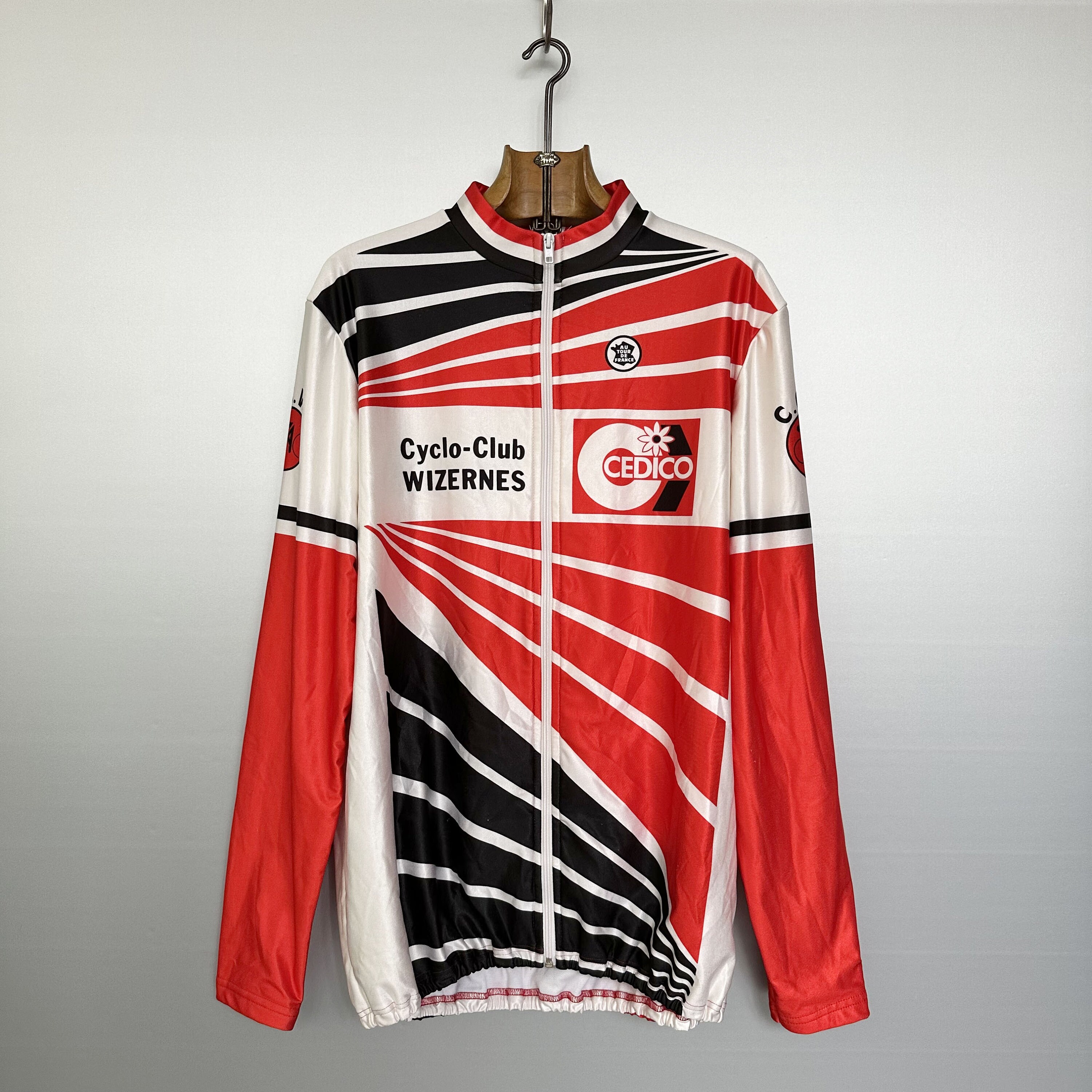 Maillot Cyclisme Vintage JA - Lycra, Taille 6, Discipline Course