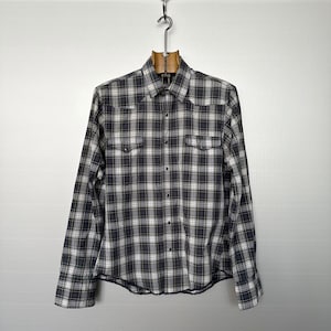 Vintage Tartan Cow Boy Shirt