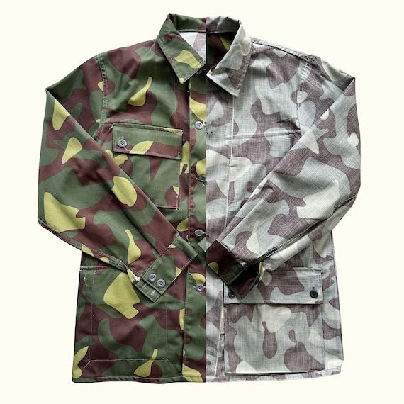 Vintage Reversible Camo Jacket | FINNISH ARMY | 80s Field Jacket