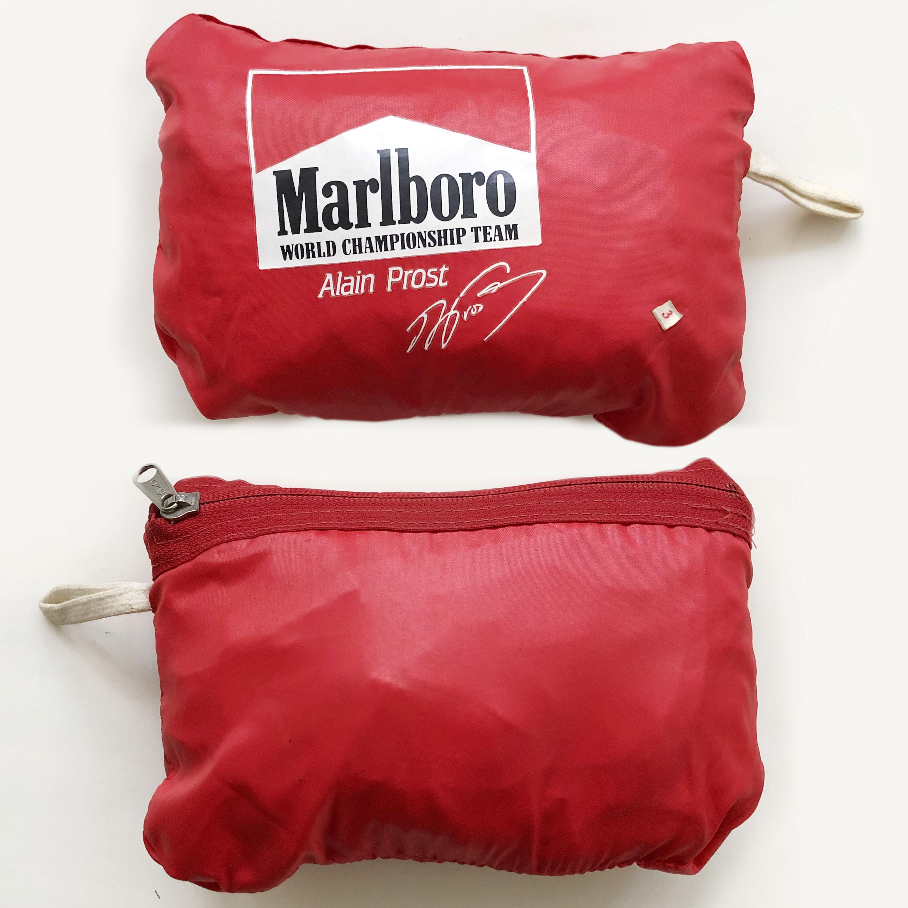 Vintage Marlboro F1 Windbreaker | Alain Prost Racing Jacket | 80s