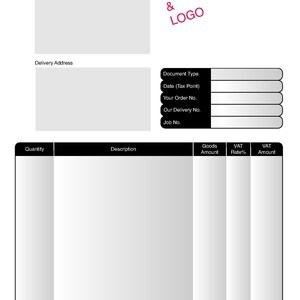 Printed Personalised Duplicate A5 or A4 Invoice Book / Pad / NCR / Receipt / Estimate