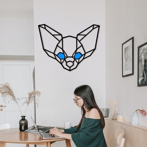 Chihuahua Wood Dog Wall Art Decor, Chihuahua Mom Dad,  Chihuahua Sign Birthday, Chihuahua lover gift, Dog mom dad gift, Blue Red Green Eyes