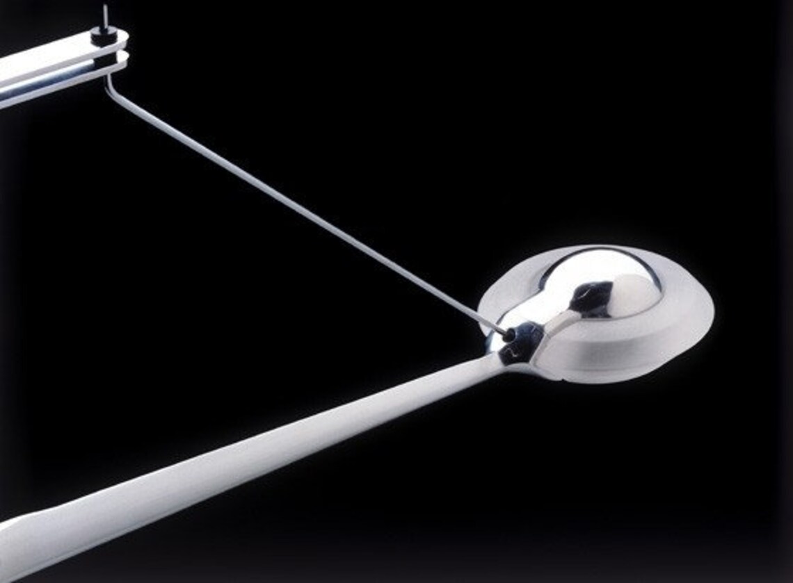 Extendable Vintage Ceiling Light of Mounted Aluminum and Chrome Plated ...