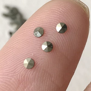 20pcs High Quality Round Natural Macasite Rose Cut Pyrite Stones Loose Gemstone for setting or repair PP4/5/6/8/9/10/11/12/13/15//14/16