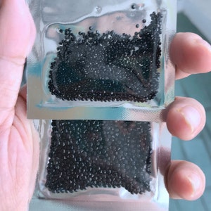 10pcs Natural Black Onyx Round 1.5/2/3mm Top Quality, Calibrated Melee Size Loose Gemstone for setting