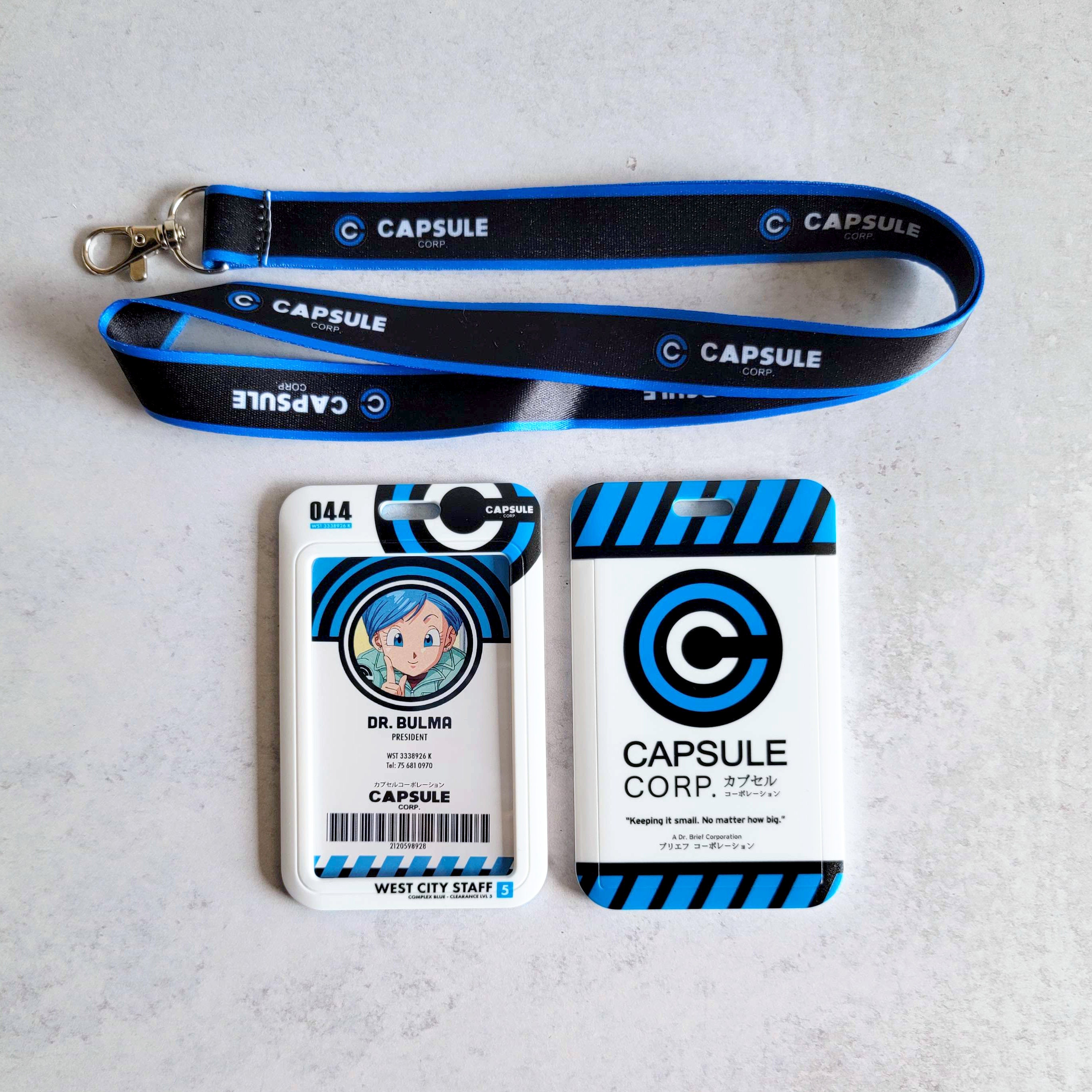 Capsule ID Holder & Lanyard - Eggshell White - Etsy