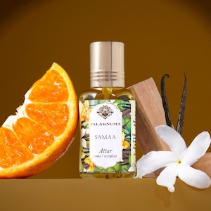 Sugandhco Samaa Attar 10ml Concentrate Perfume Oil | Primary Notes: Gourmet, Vanilla, Mandarin, Amber