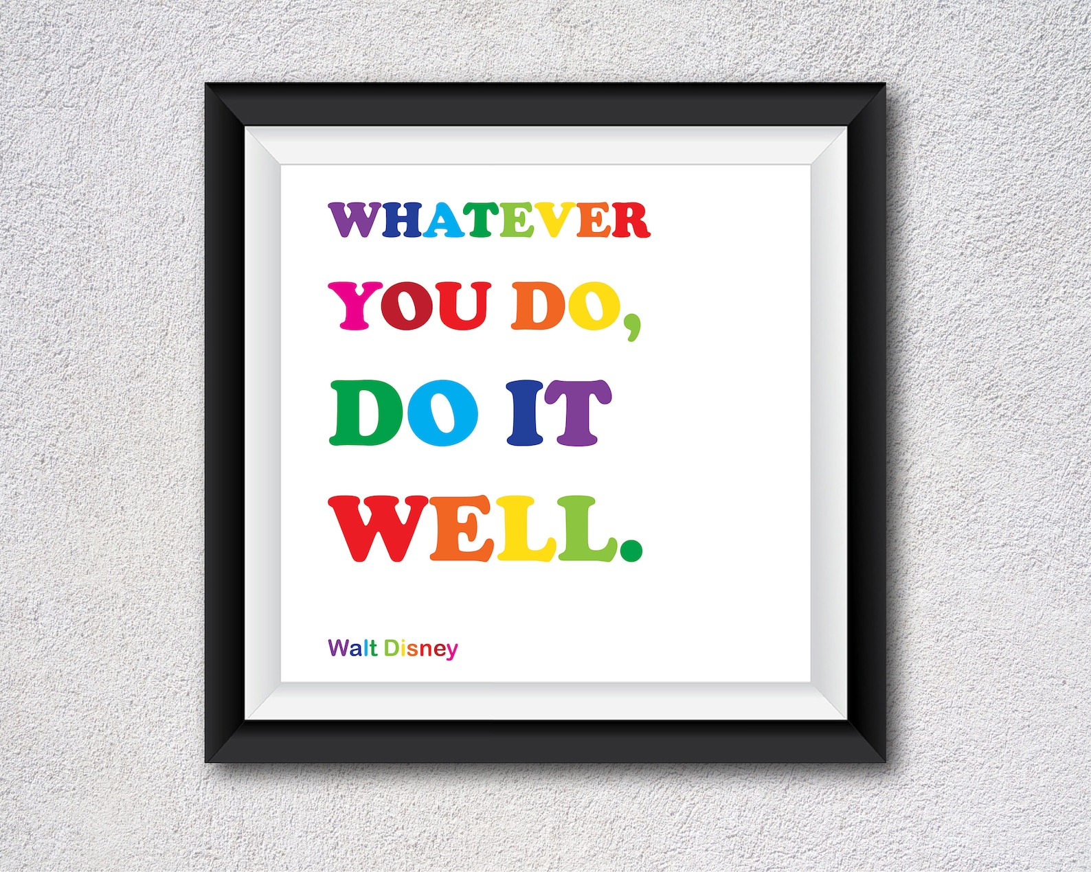 Whatever You Do Do It Well Printable Quotes Inspirational - Etsy