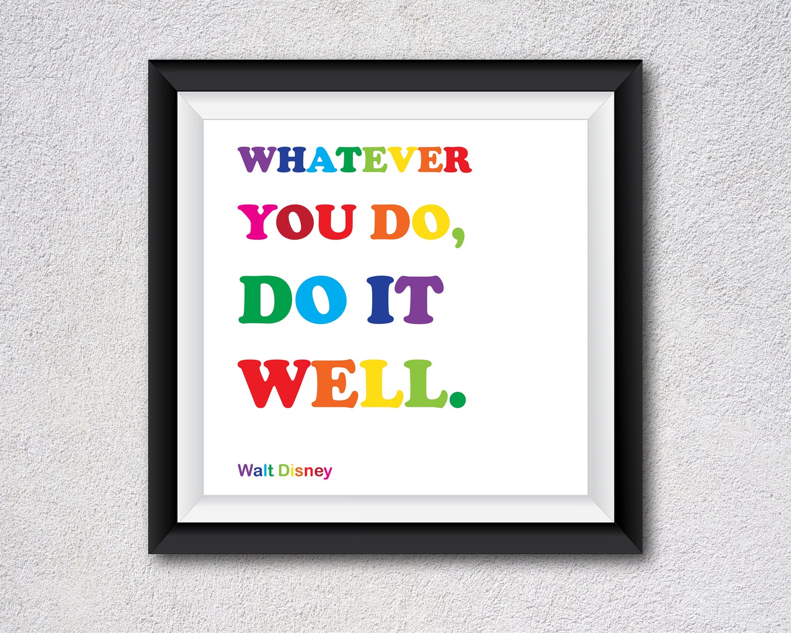 Whatever You Do Do It Well Printable Quotes Inspirational Etsy