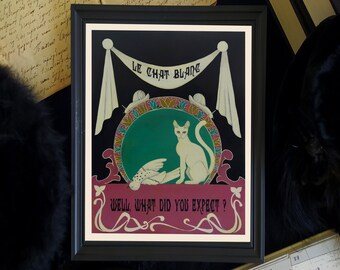 Le Chat Blanc Etsy