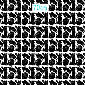 Cat wrapping paper, black cat gift wrap, sleeping cat poses, quirky cat gift wrap, animal wrapping paper, cat lover gift image 3