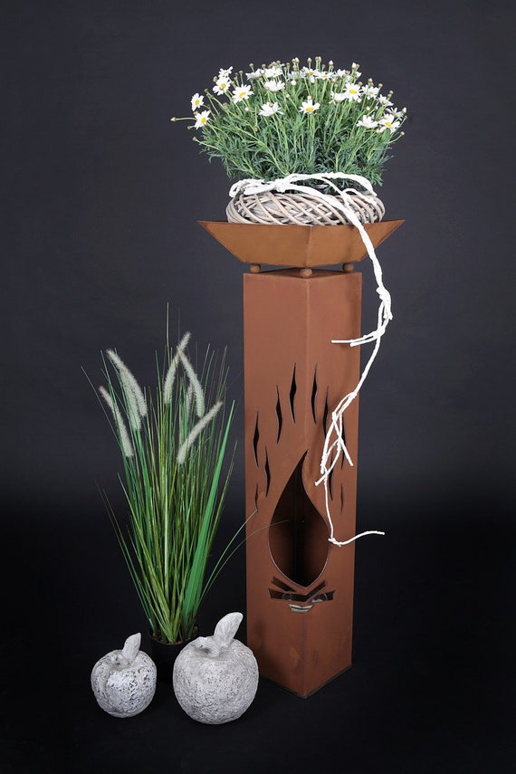 Rost Saule Rs76 Rostdeko Saulen Rostsaulen Edelrost Deko Garten