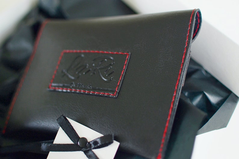 Small Travel Document Wallet Travel Documents Holder Vegan Etsy