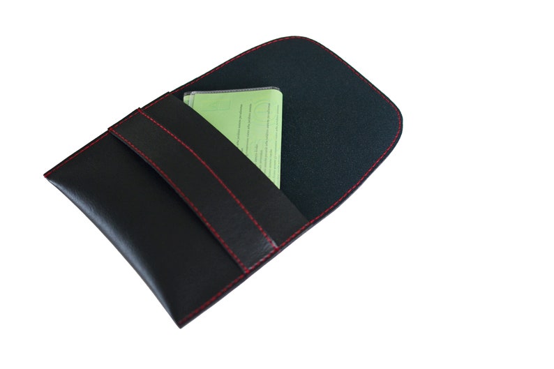 Small Travel Document Wallet Travel Documents Holder Vegan Etsy