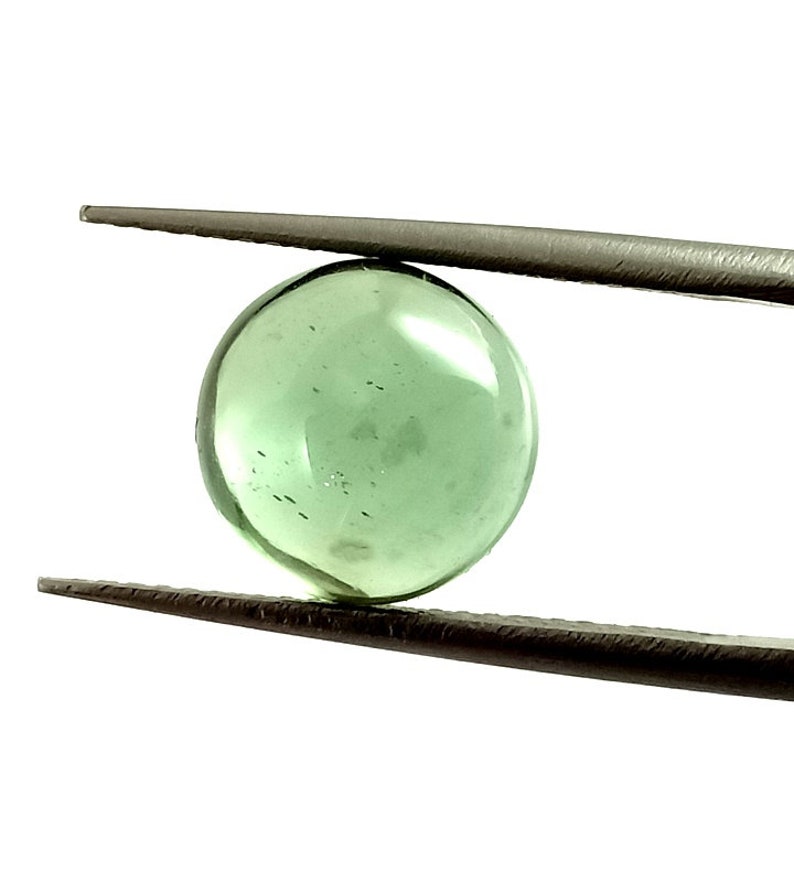 Quality 100/% Natural Pair of Green Apatite Round Shape Cabochons Apatite Gemstone for Jewelry Making 10x5.5 MM. 9.80 cts Tempting AAA++