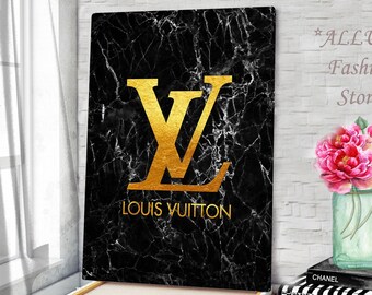 Louis vuitton art | Etsy