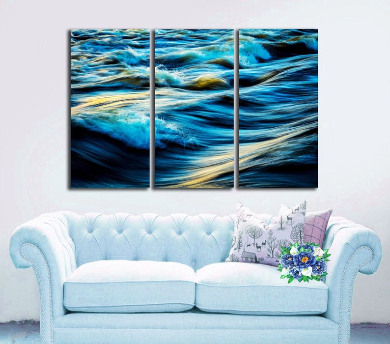Ocean Canvas Art Ocean Painting Ocean Canvas Wall Art Ocean Painting Ocean Wall Art Ocean Print Ocean Wall Decor Ocean Poster Abstract Print