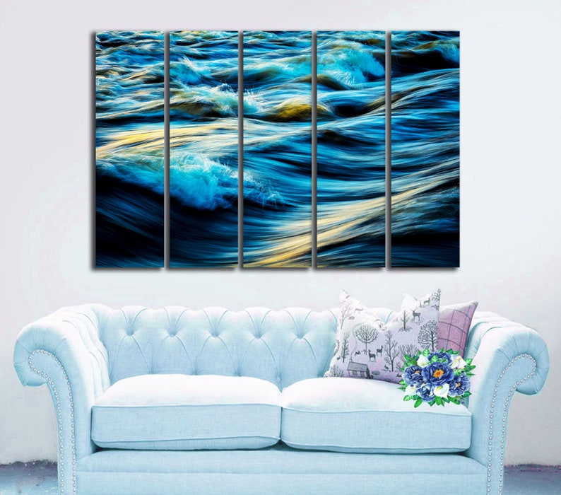 Ocean Canvas Art Ocean Painting Ocean Canvas Wall Art Ocean Painting Ocean Wall Art Ocean Print Ocean Wall Decor Ocean Poster Abstract Print