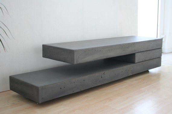 Dodelijk speer visueel Concrete Lowboard Sideboard TV Board Bank OKTAVE Design Stone | Etsy