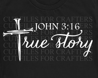 John 3 16 Svg Etsy