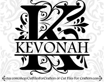 Download Letter K Monogram Etsy