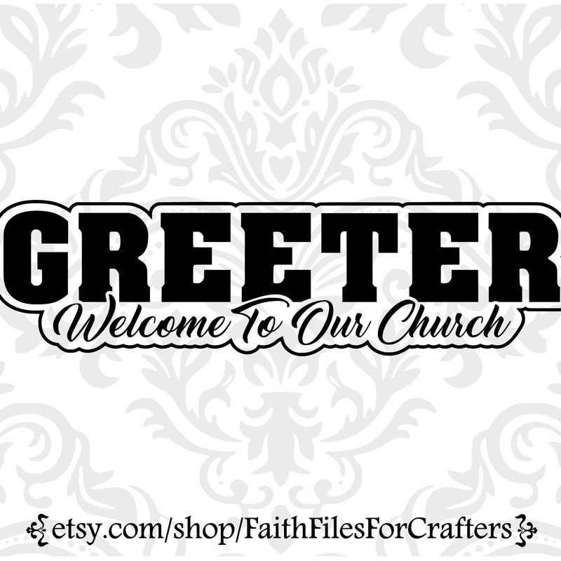 Welcome to Our Church Clip Art - Etsy