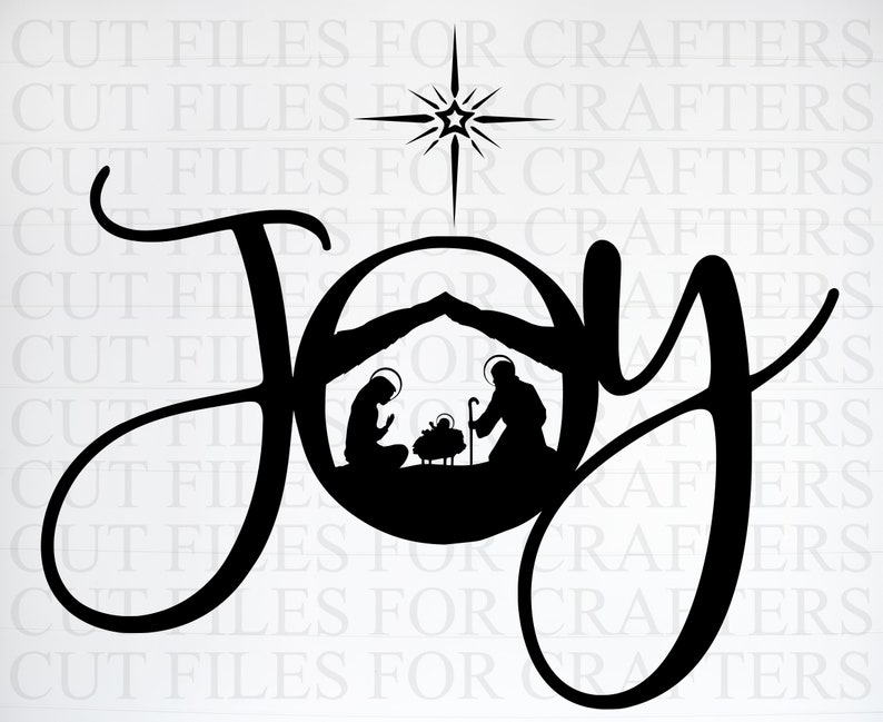 Download Joy Nativity Scene Svg Nativity Svg Joy To The World The ...