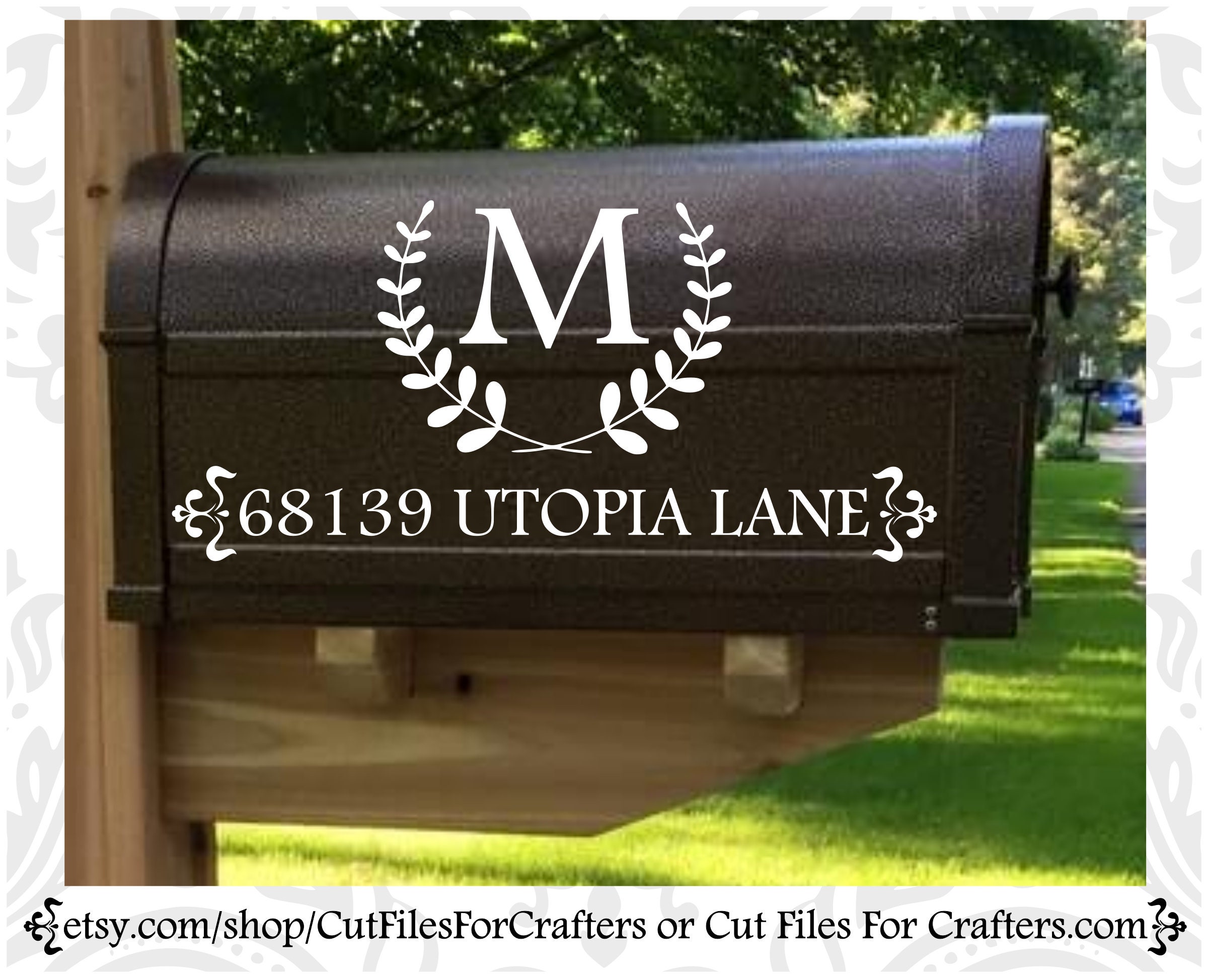 Download Monogram Mailbox Svg Mailbox Svg Street Address Svg Mailbox Cut File Svg Address Svg Residence Svg Personalized Mailbox Svg Clip Art Image Files Embellishments Baby Land Co Il
