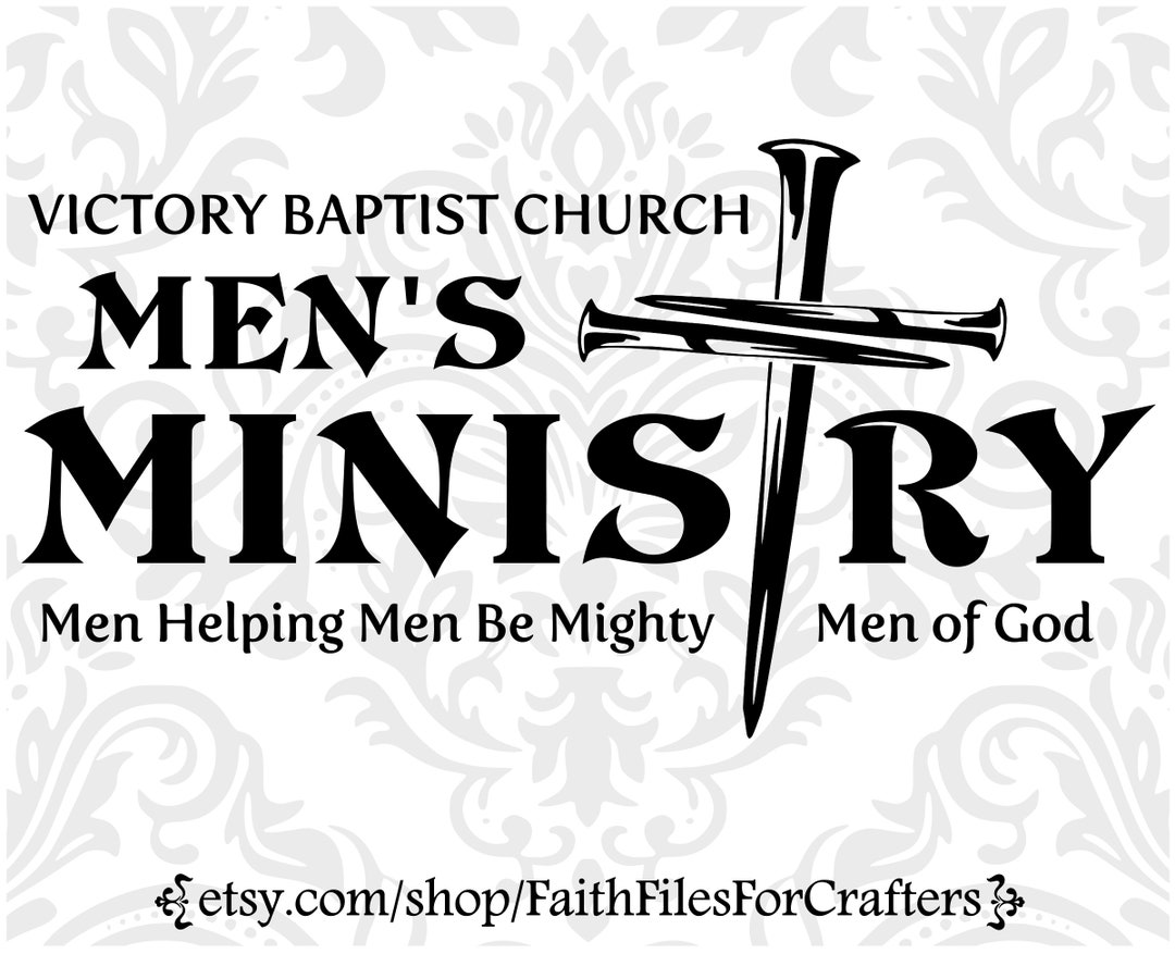 Personalized Men's Ministry Svg, Christian Men's Shirt Svg, Men's Group Svg, Mighty Men of God